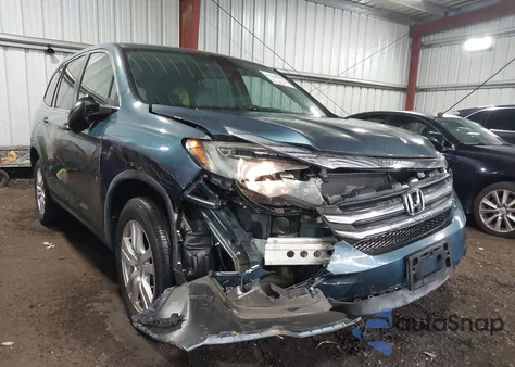 2018 Honda Pilot Lx из США, поврежденный, VIN 5FNYF5H15JB028519